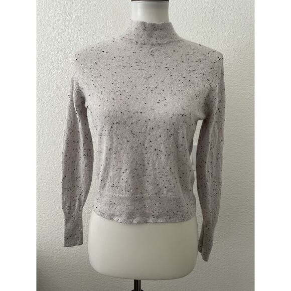 Everlane Sweater Pullover High Neck Cashmere Speckled - Picture 1 of 12